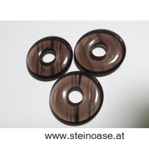 Donut 40mm Lamellen-Obsidian